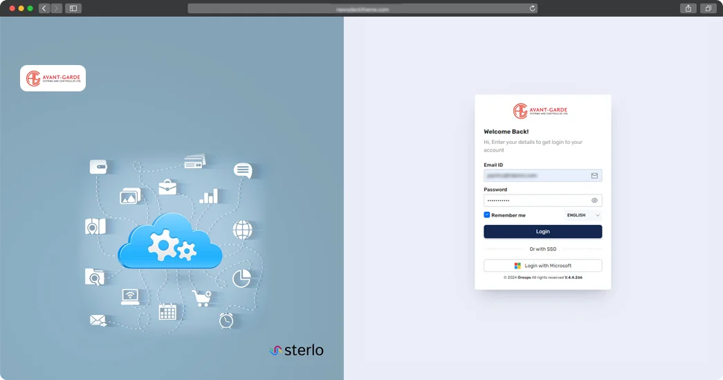 Document Management System for Avant-Garde with sterlo.